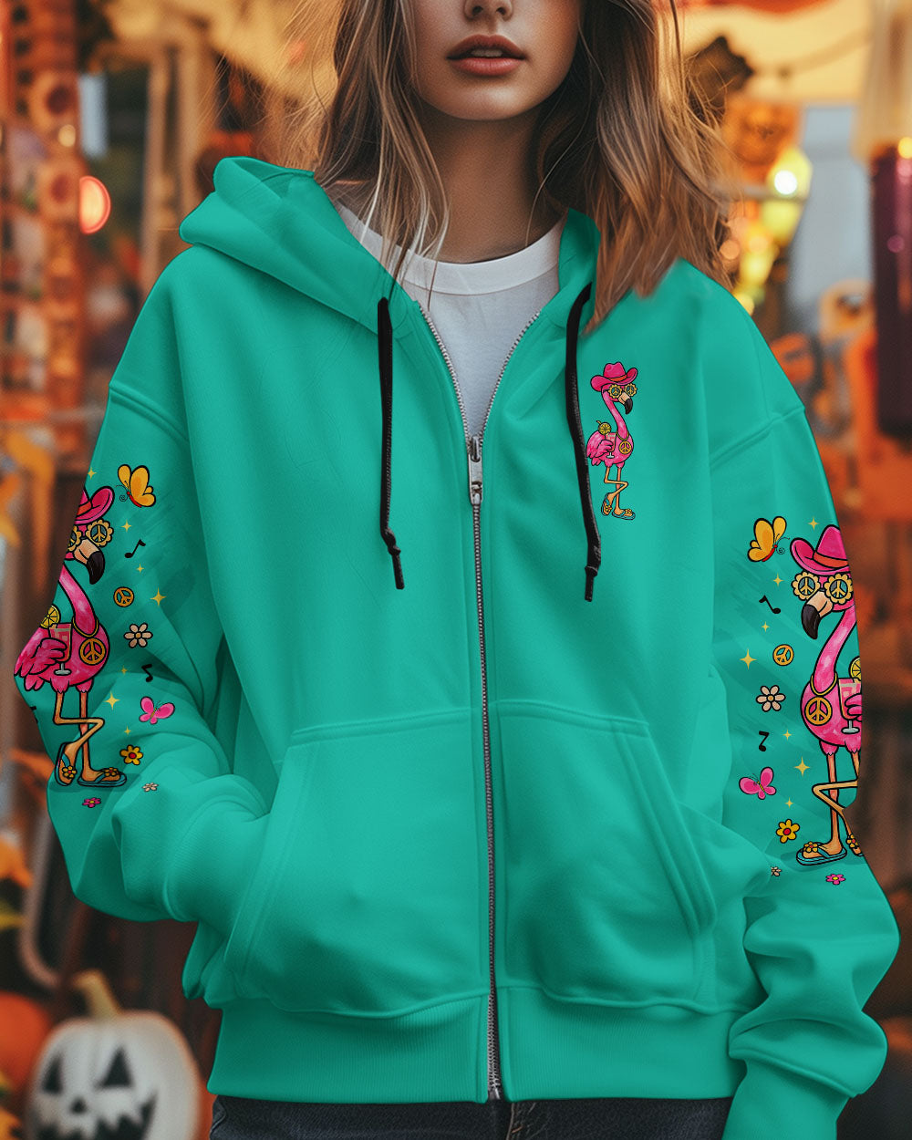 I'M JUST FANCY FLAMINGO ALL OVER PRINT   - TLTR2705251