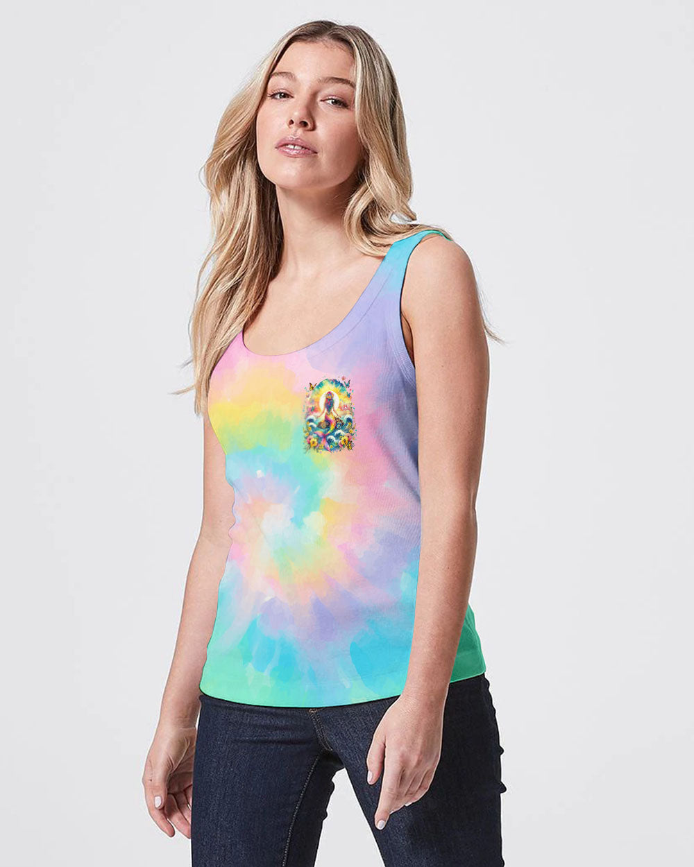 BE YOU THE WORLD WILL ADJUST MERMAID ALL OVER PRINT - TLTR2811233