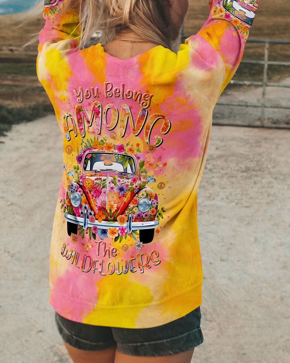 YOU BELONG AMONG THE WILDFLOWERS ALL OVER PRINT - TLTR2910243
