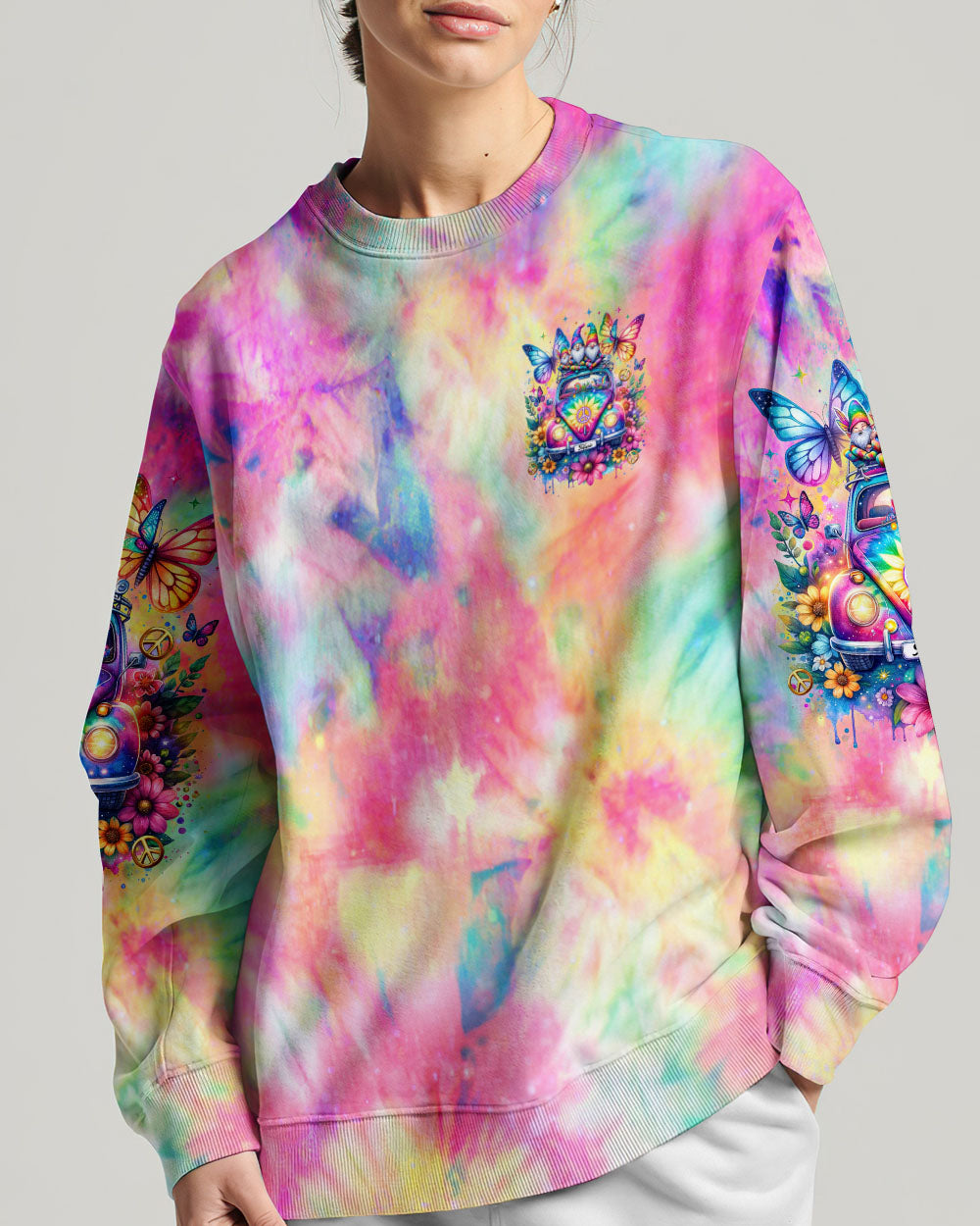 RUNNING AGAINST THE WIND TIE DYE ALL OVER PRINT - TLTR3001243