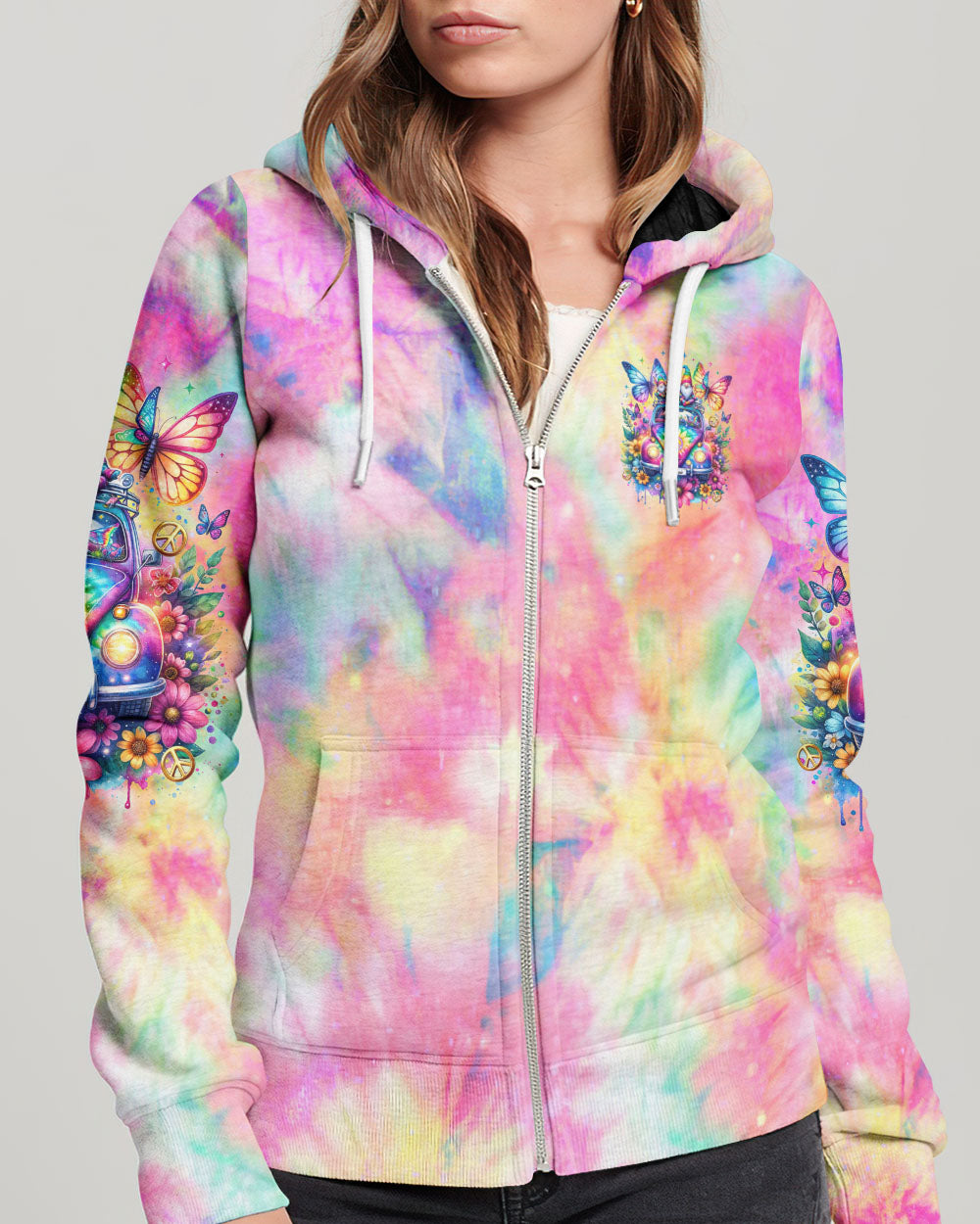RUNNING AGAINST THE WIND TIE DYE ALL OVER PRINT - TLTR3001243