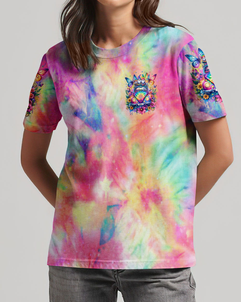 RUNNING AGAINST THE WIND TIE DYE ALL OVER PRINT - TLTR3001243