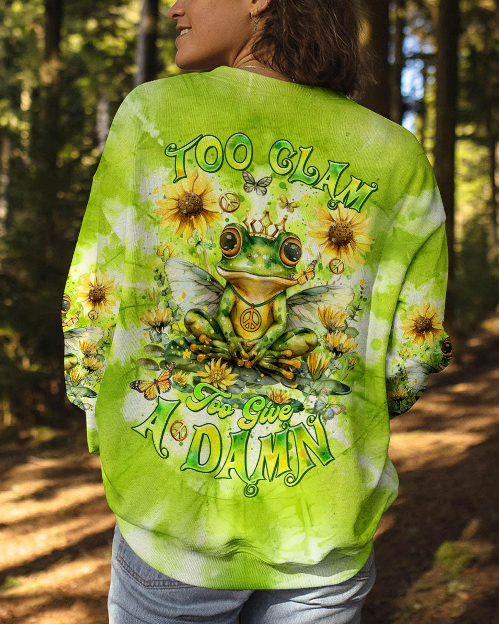 TOO GLAM FROG ALL OVER PRINT - TLTR3006255