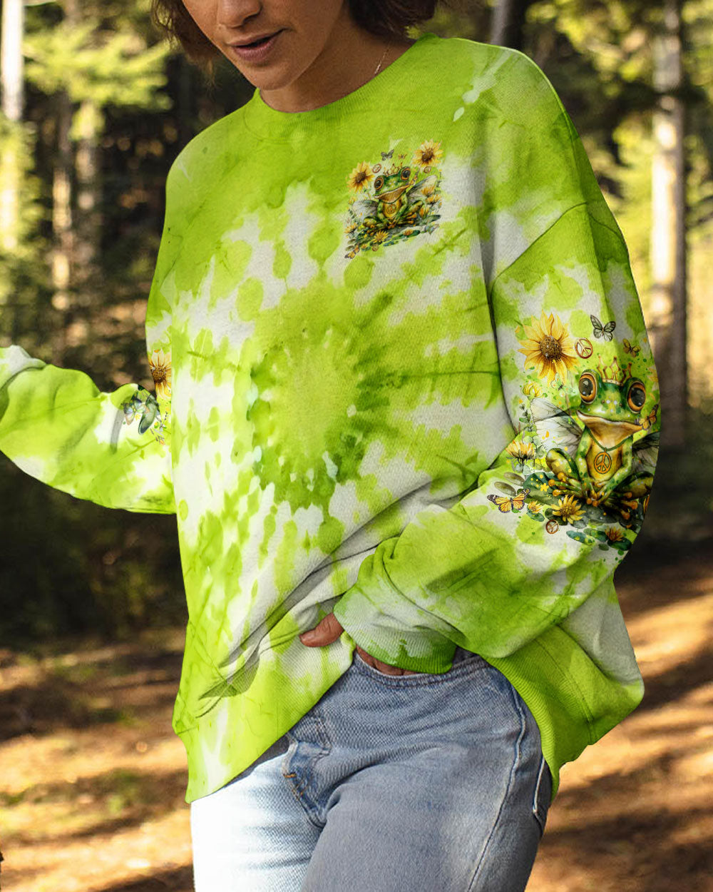 TOO GLAM FROG ALL OVER PRINT - TLTR3006255