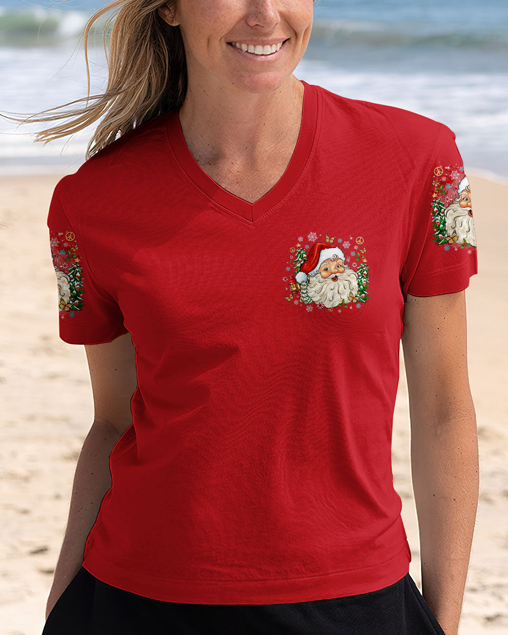 DON'T STOP BELIEVING CHRISTMAS ALL OVER PRINT - TLTR3010242