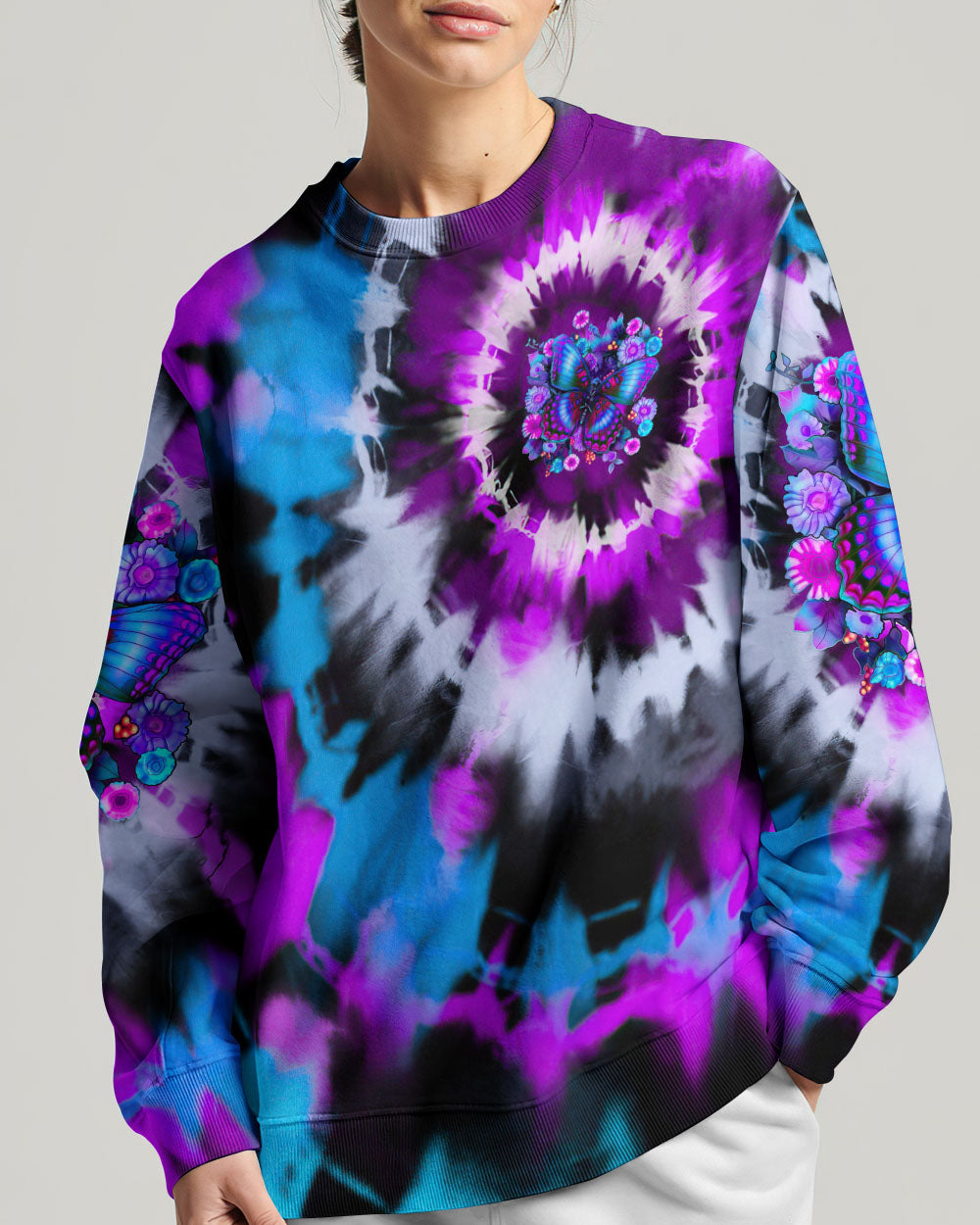 IF NOTHING EVER CHANGED BUTTERFLY ALL OVER PRINT - TLTR3107231