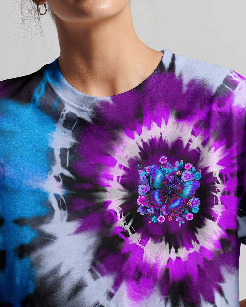 IF NOTHING EVER CHANGED BUTTERFLY ALL OVER PRINT - TLTR3107231