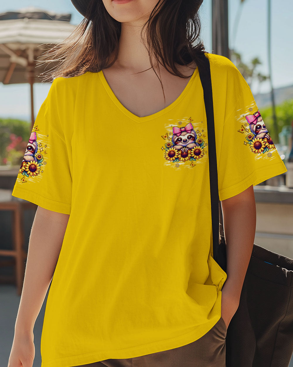 JUST BREATHE SLOTH ALL OVER PRINT - TLTW0111251