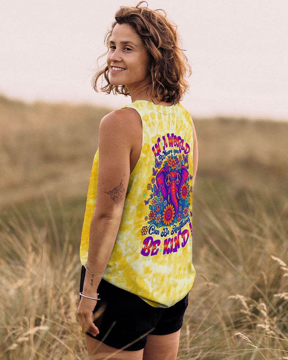 BE KIND ELEPHANT ALL OVER PRINT - TLTW0206254