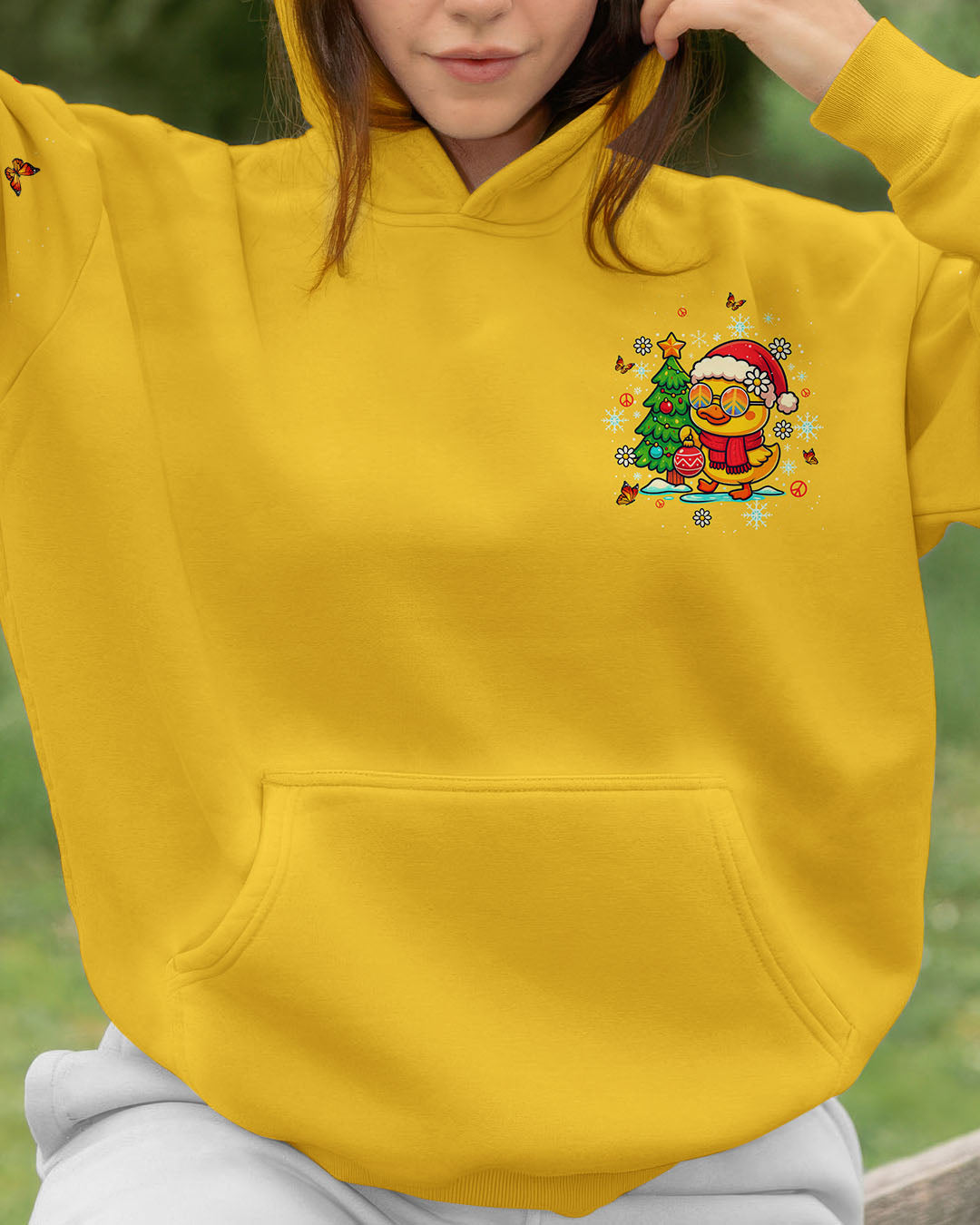 DON'T STOP BELIEVING DUCK CHRISTMAS ALL OVER PRINT - TLTW0210254