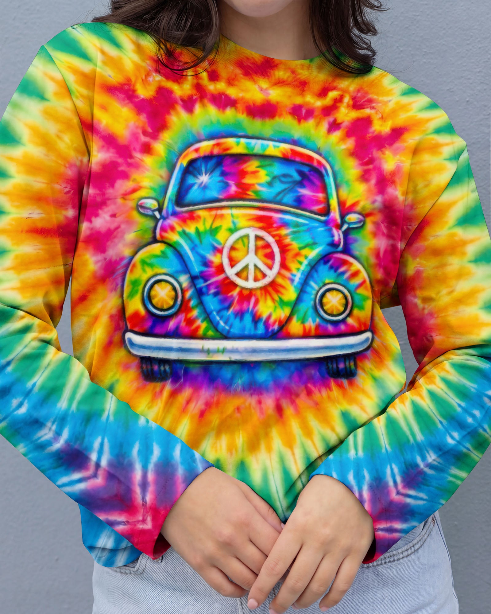 RUNNING AGAINST THE WIND CAR  SWIRL ALL OVER PRINT - TLTW0302263