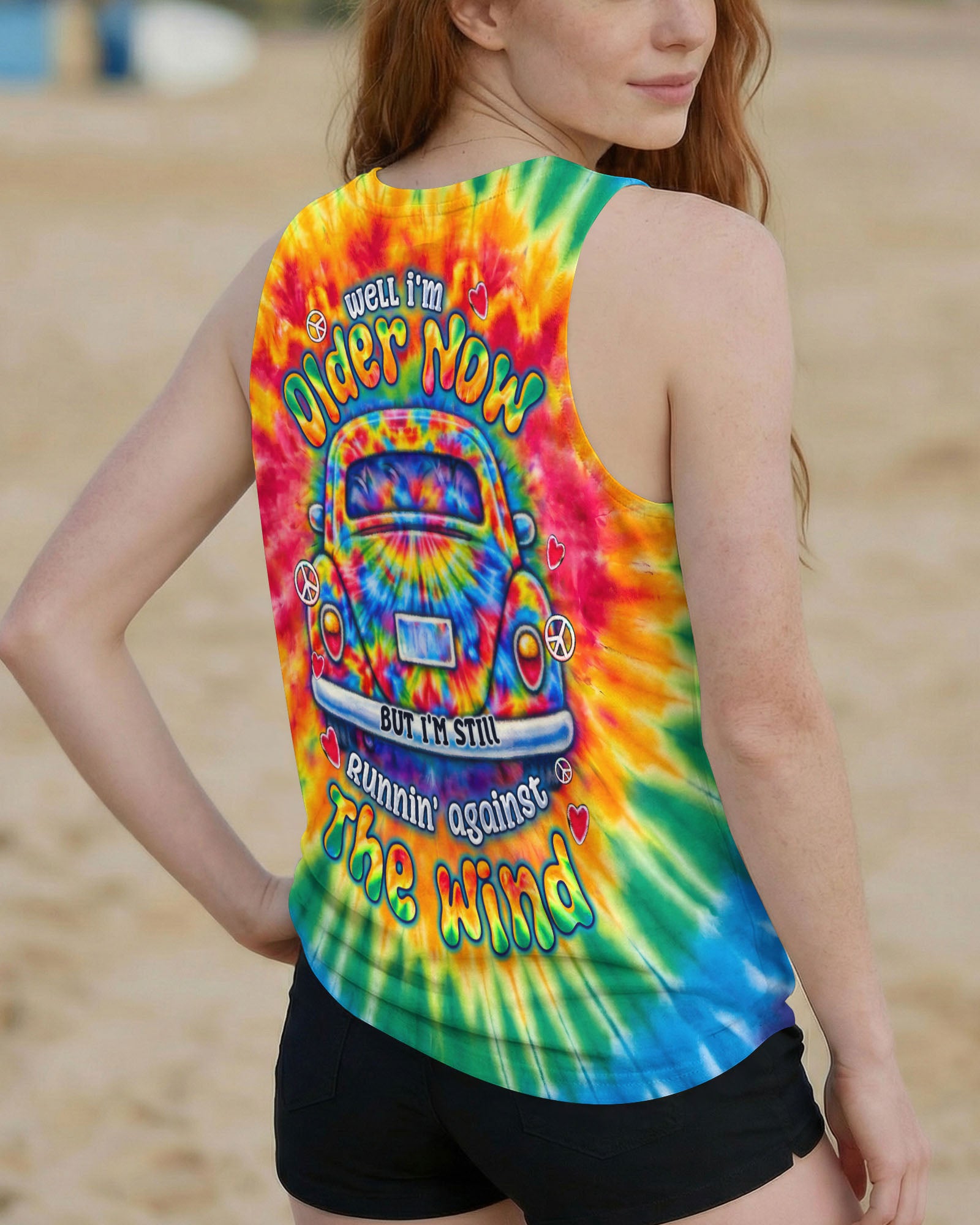 RUNNING AGAINST THE WIND CAR  SWIRL ALL OVER PRINT - TLTW0302263