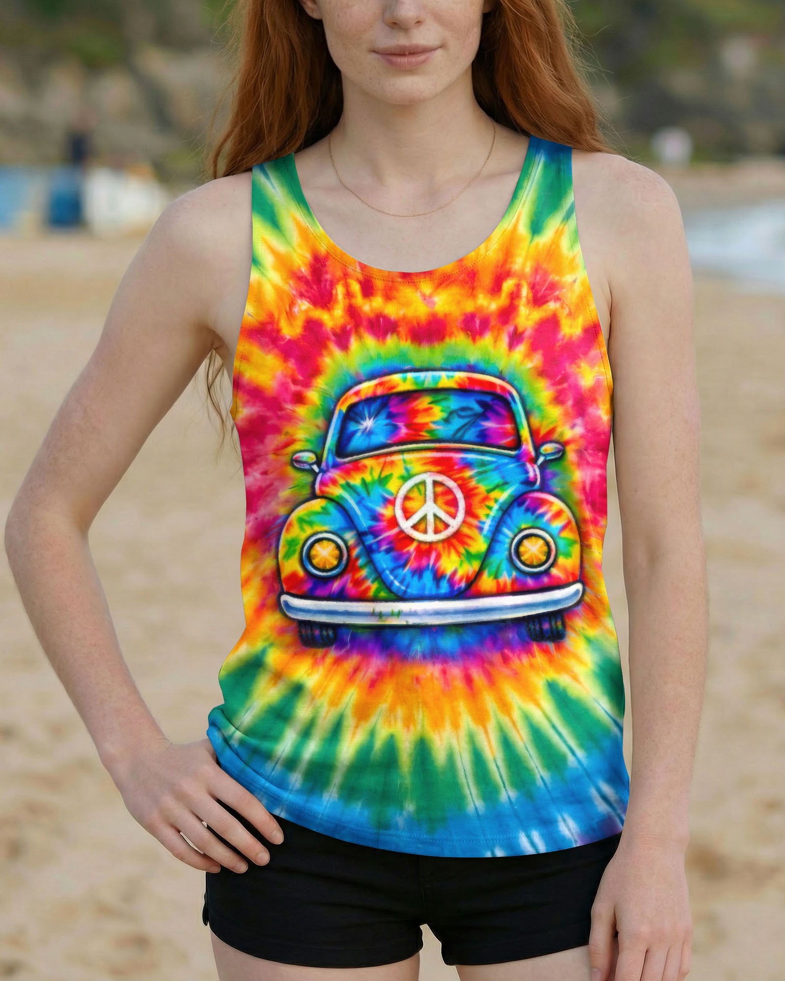 RUNNING AGAINST THE WIND CAR  SWIRL ALL OVER PRINT - TLTW0302263