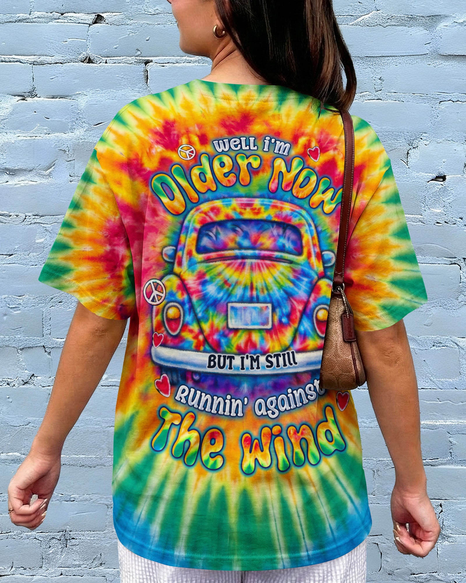 RUNNING AGAINST THE WIND CAR  SWIRL ALL OVER PRINT - TLTW0302263
