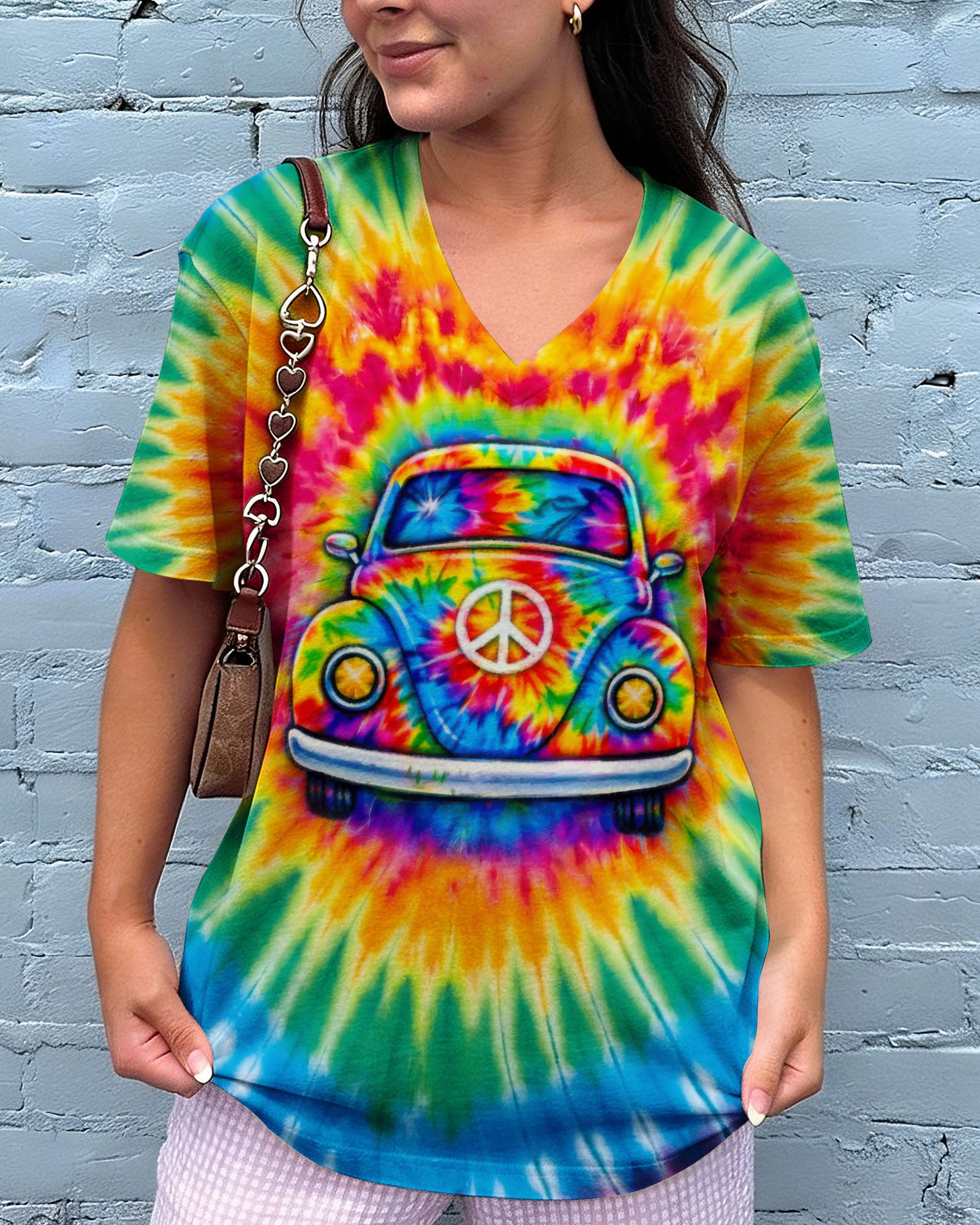 RUNNING AGAINST THE WIND CAR  SWIRL ALL OVER PRINT - TLTW0302263