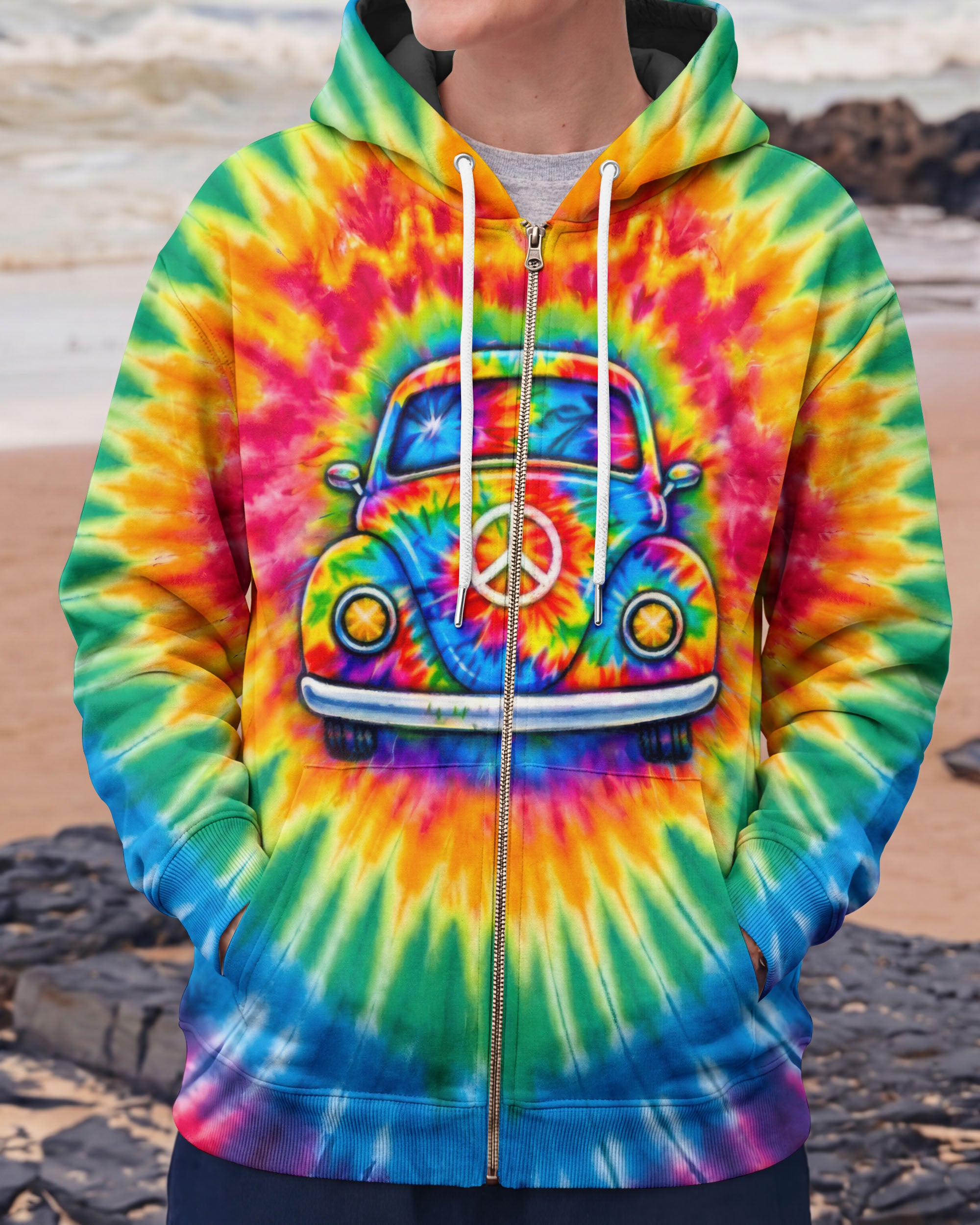 RUNNING AGAINST THE WIND CAR  SWIRL ALL OVER PRINT - TLTW0302263