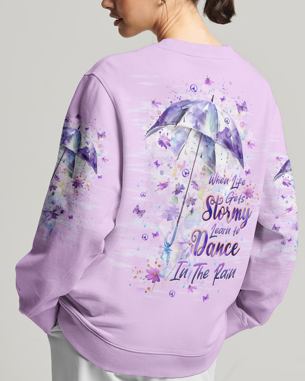 DANCE IN THE RAIN UMBRELLA ALL OVER PRINT - TLTW0306245