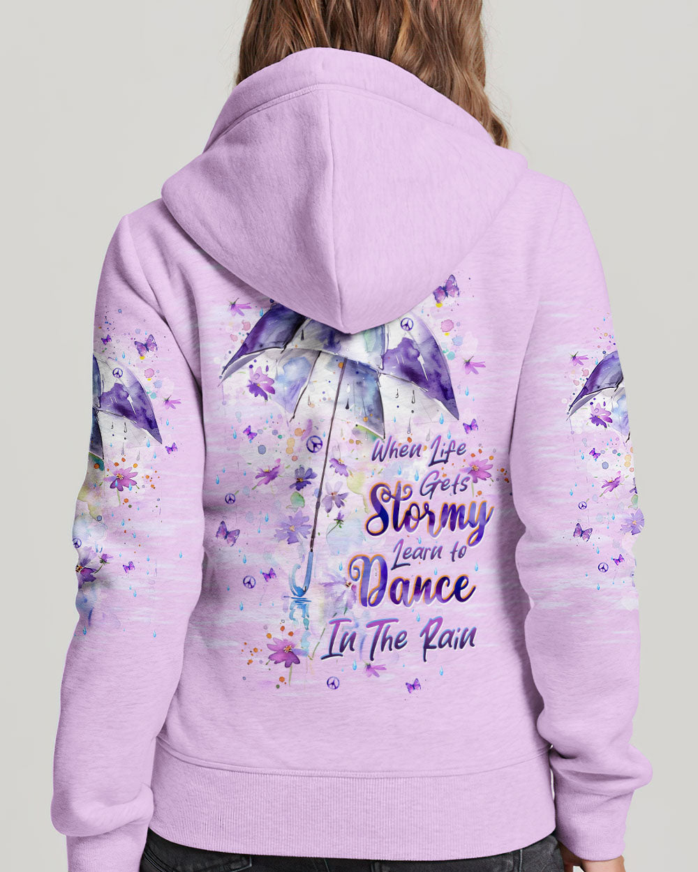 DANCE IN THE RAIN UMBRELLA ALL OVER PRINT - TLTW0306245