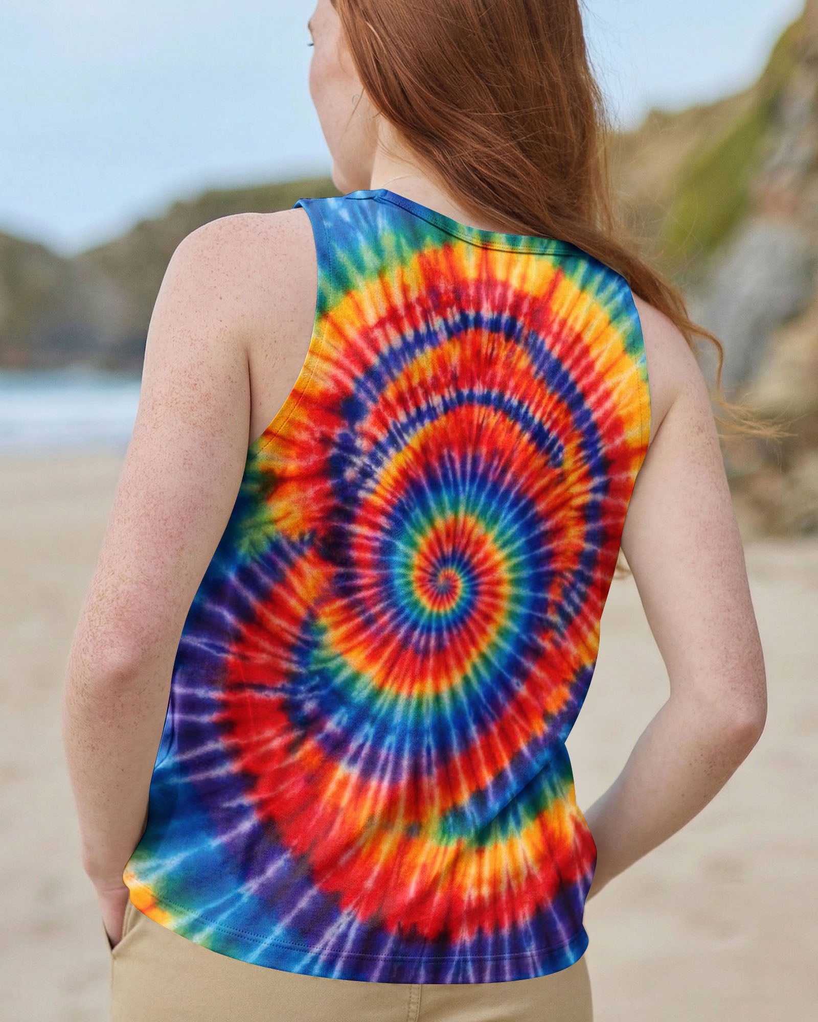 FLORAL CAT SWIRL ALL OVER PRINT - TLTW0403262