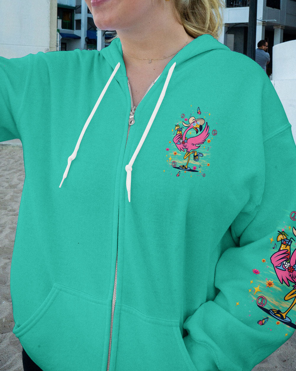I'M NOT DRUNK FLAMINGO ALL OVER PRINT - TLTW0406247