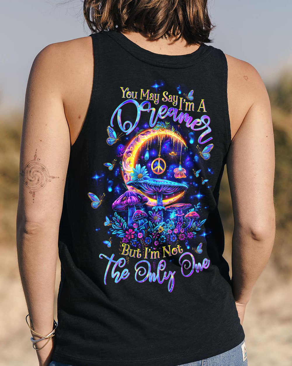 YOU MAY SAY I'M A DREAMER MOON ALL OVER PRINT - TLTW0503244
