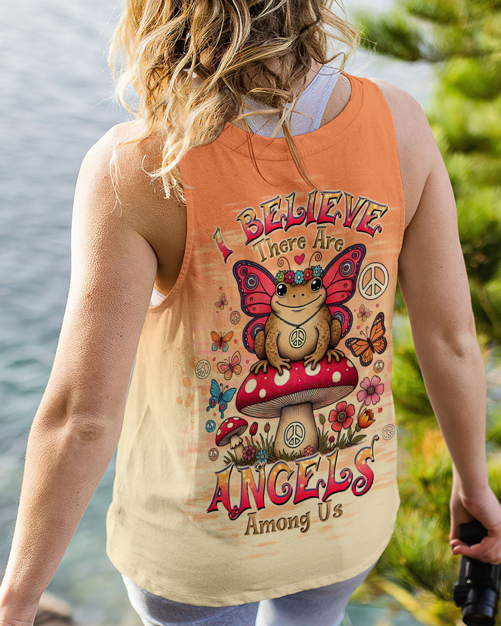 I BELIEVE THERE ARE ANGELS AMONG US TOAD ALL OVER PRINT - TLTW0509245