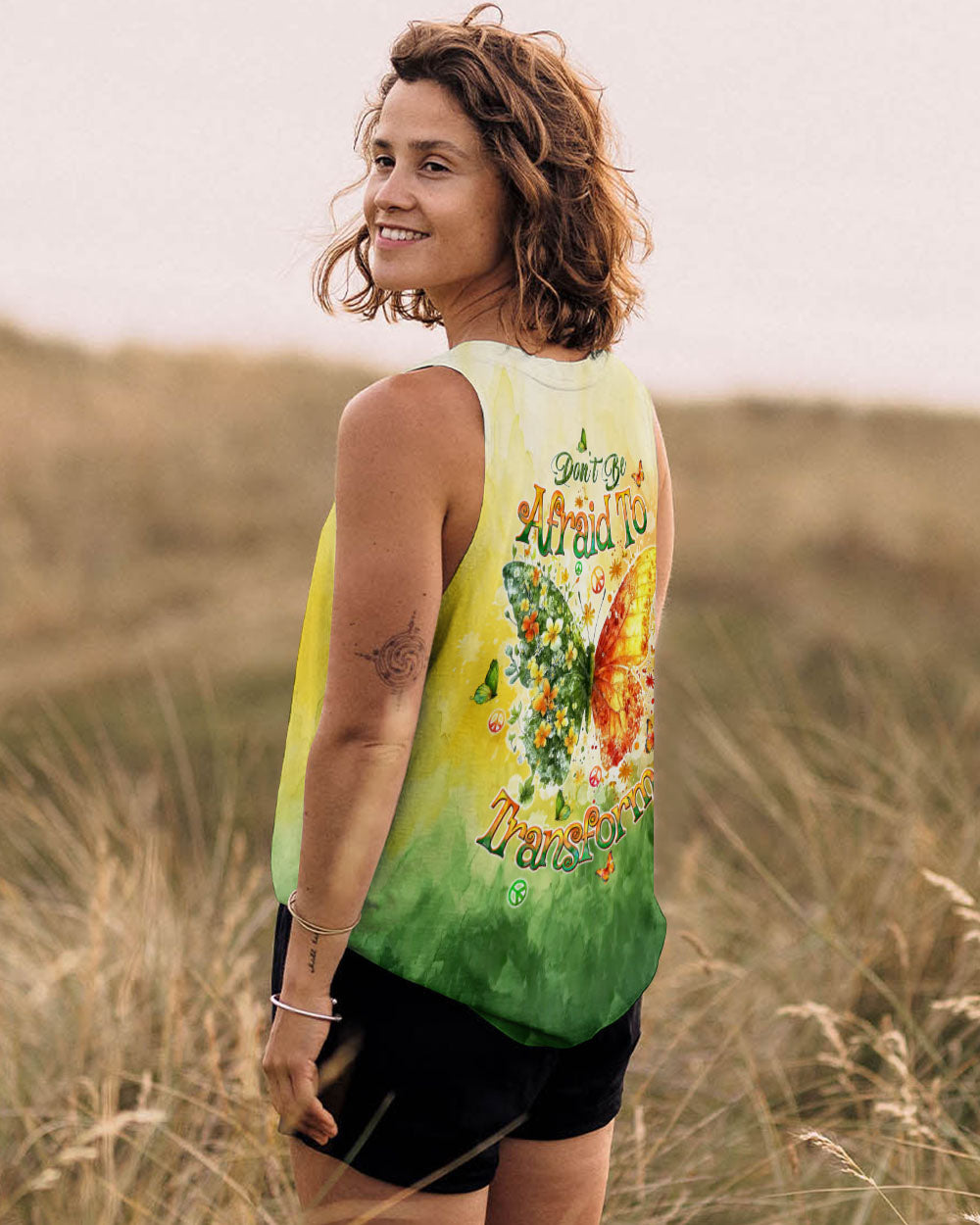 DON'T BE AFRAID TO TRANSFORM BUTTERFLY ALL OVER PRINT  - TLTW0512245