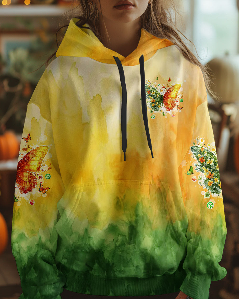 DON'T BE AFRAID TO TRANSFORM BUTTERFLY ALL OVER PRINT  - TLTW0512245