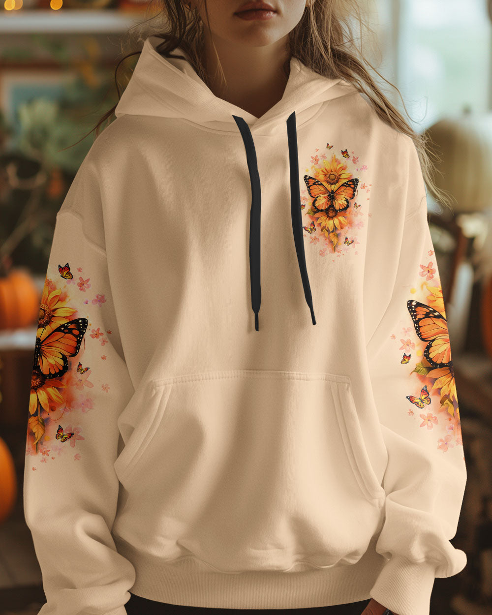 JUST BREATHE BUTTERFLY ALL OVER PRINT  - TLTW0603255