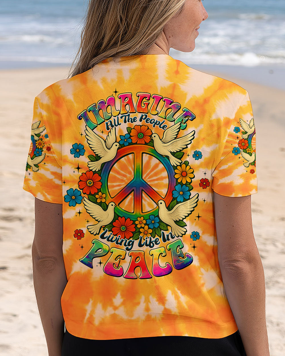 IMAGINE ALL THE PEOPLE LIVING LIFE IN PEACE ALL OVER PRINT - TLTW0606252