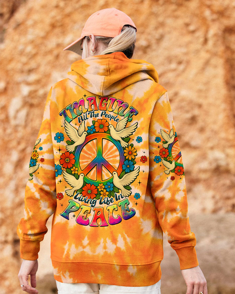 IMAGINE ALL THE PEOPLE LIVING LIFE IN PEACE ALL OVER PRINT - TLTW0606252