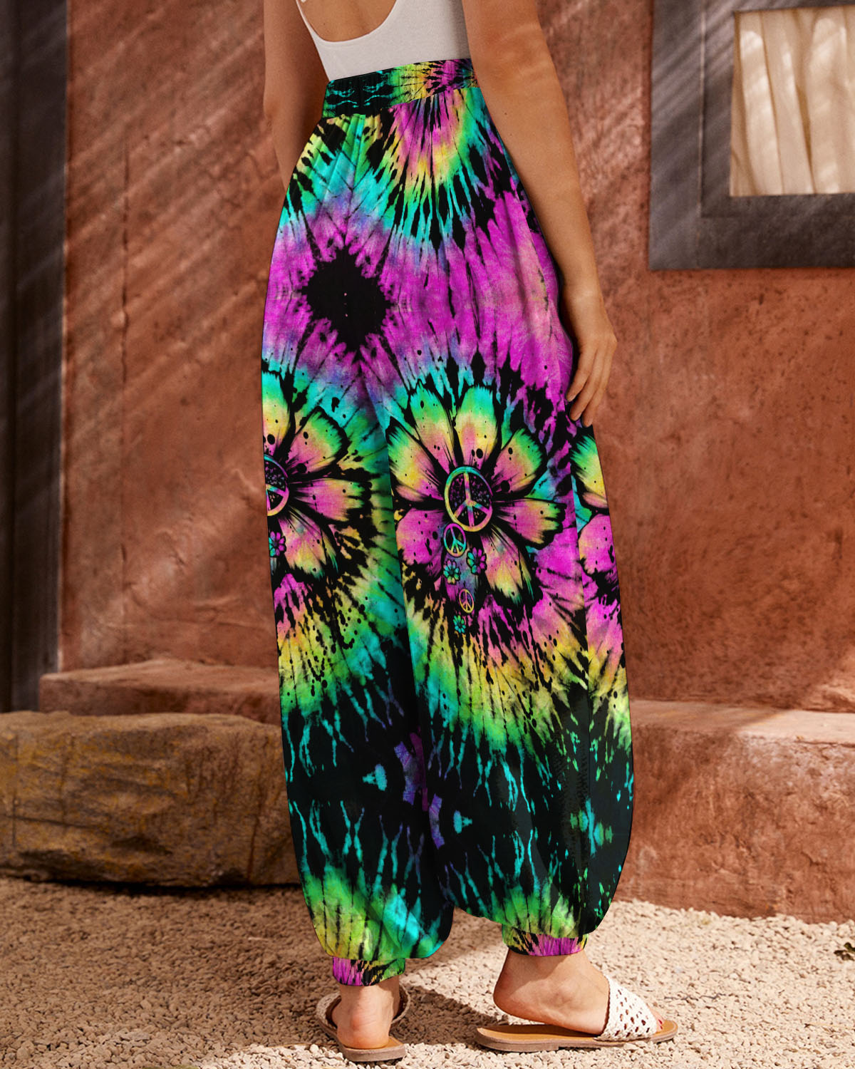 HIPPIE SOUL DAISY TIE DYE COLORFUL ALL OVER PRINT - TLTW0607231