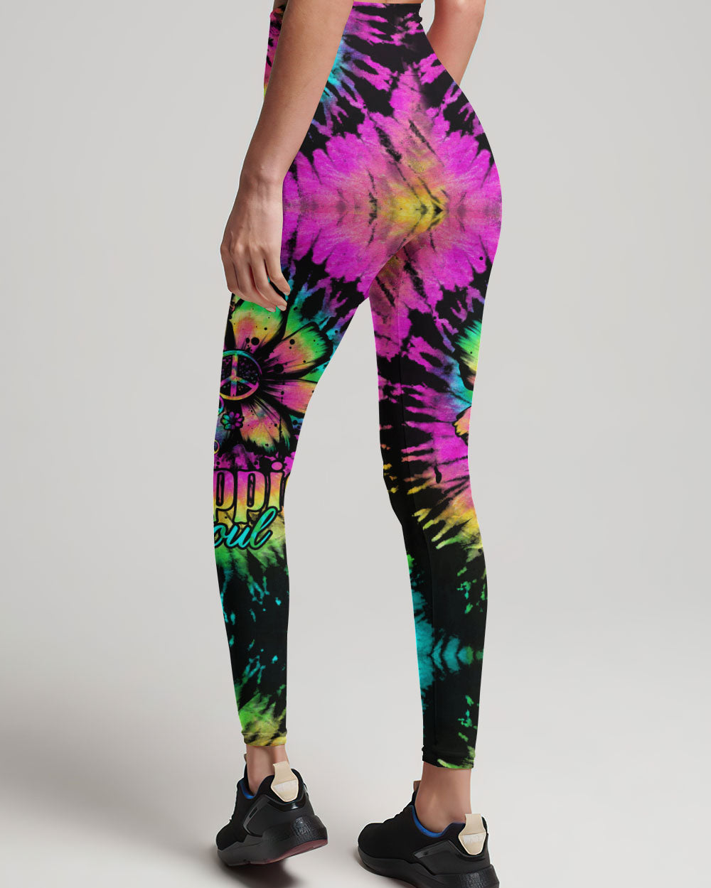 HIPPIE SOUL DAISY TIE DYE COLORFUL ALL OVER PRINT - TLTW0607231