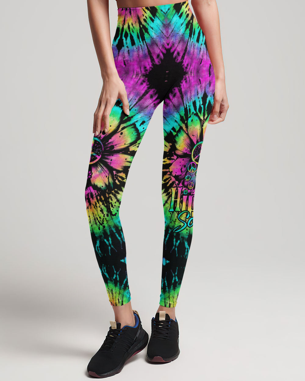 HIPPIE SOUL DAISY TIE DYE COLORFUL ALL OVER PRINT - TLTW0607231