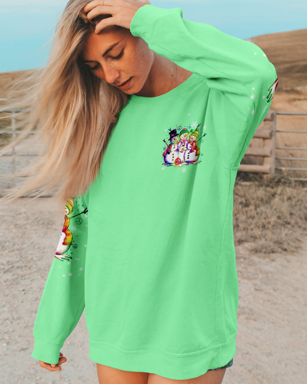 PEACE ON EARTH CHRISTMAS ALL OVER PRINT - TLTW0609231