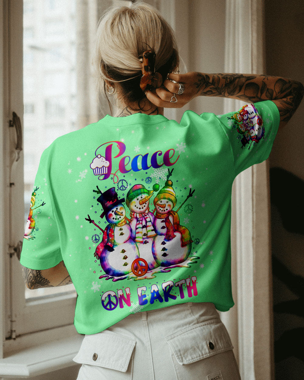 PEACE ON EARTH CHRISTMAS ALL OVER PRINT - TLTW0609231