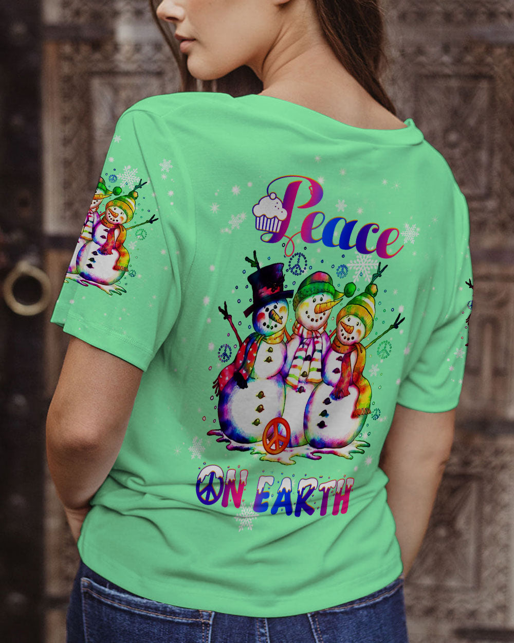 PEACE ON EARTH CHRISTMAS ALL OVER PRINT - TLTW0609231