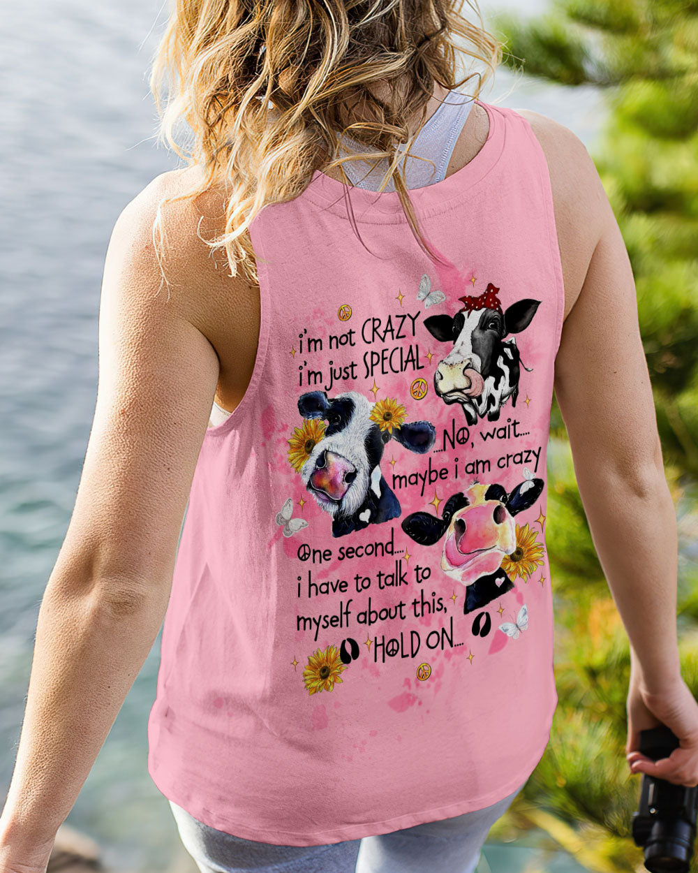 I'M NOT CRAZY COW ALL OVER PRINT - TLTW0609233