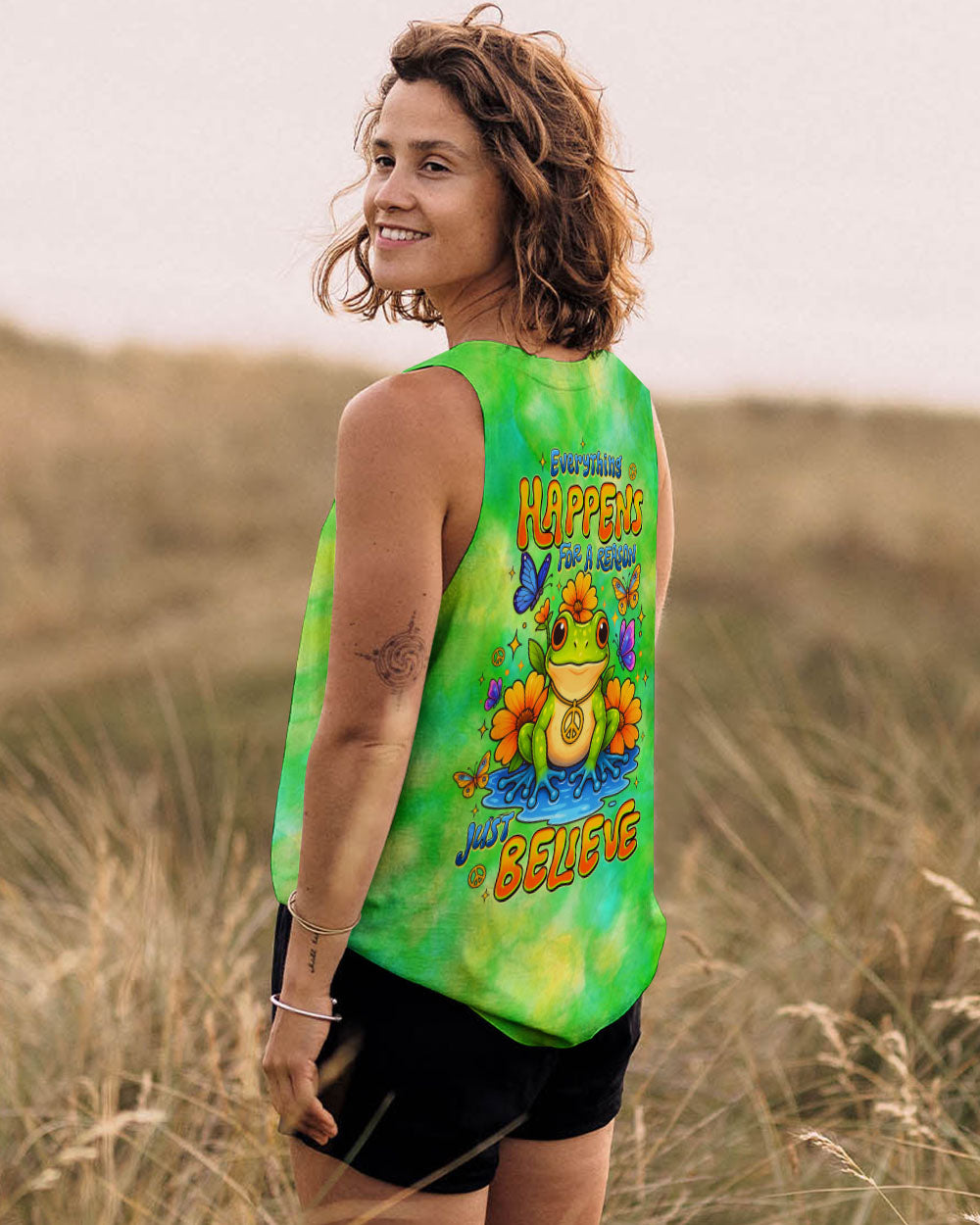 JUST BELIEVE FROG ALL OVER PRINT - TLTW0710255