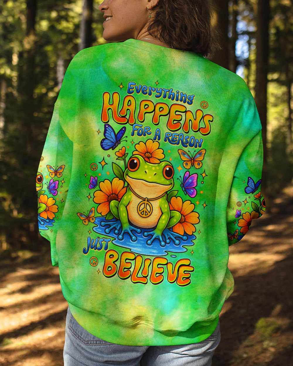 JUST BELIEVE FROG ALL OVER PRINT - TLTW0710255