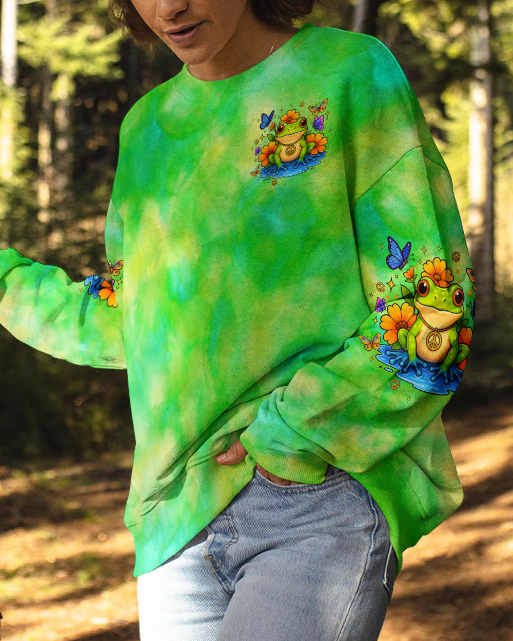 JUST BELIEVE FROG ALL OVER PRINT - TLTW0710255
