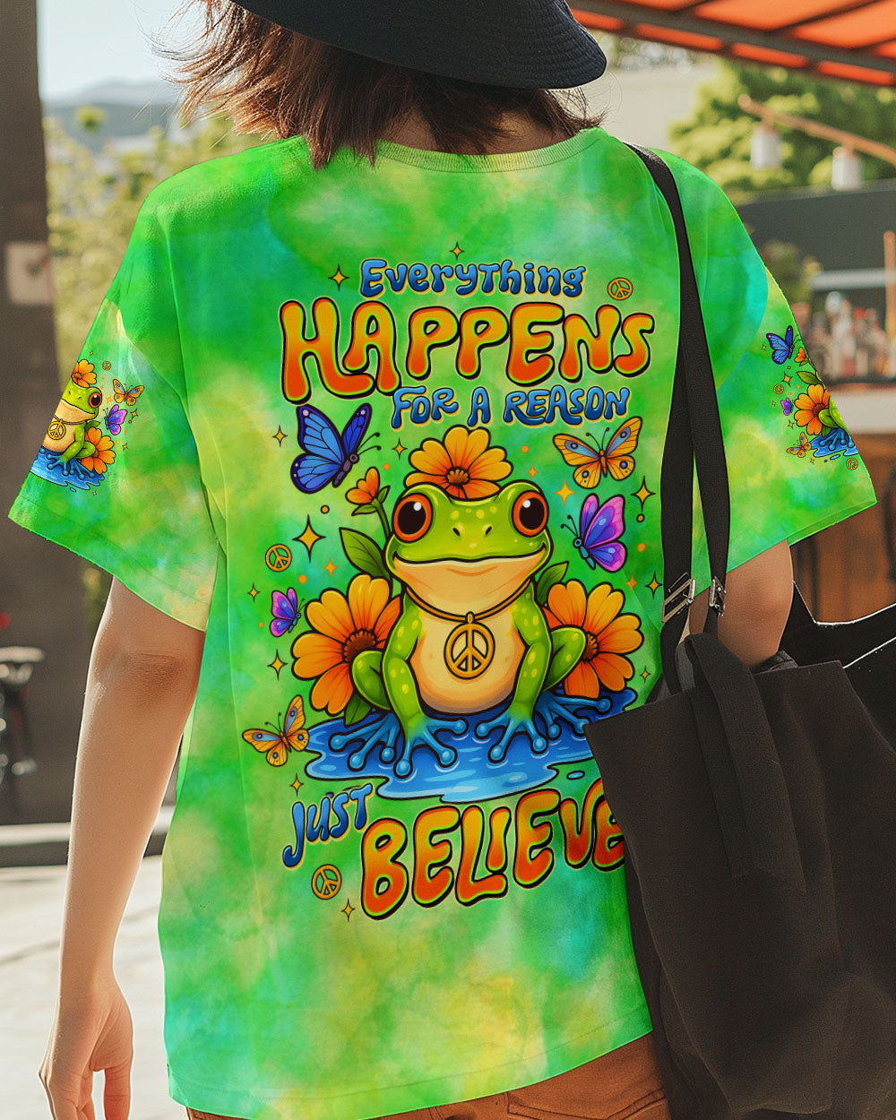 JUST BELIEVE FROG ALL OVER PRINT - TLTW0710255