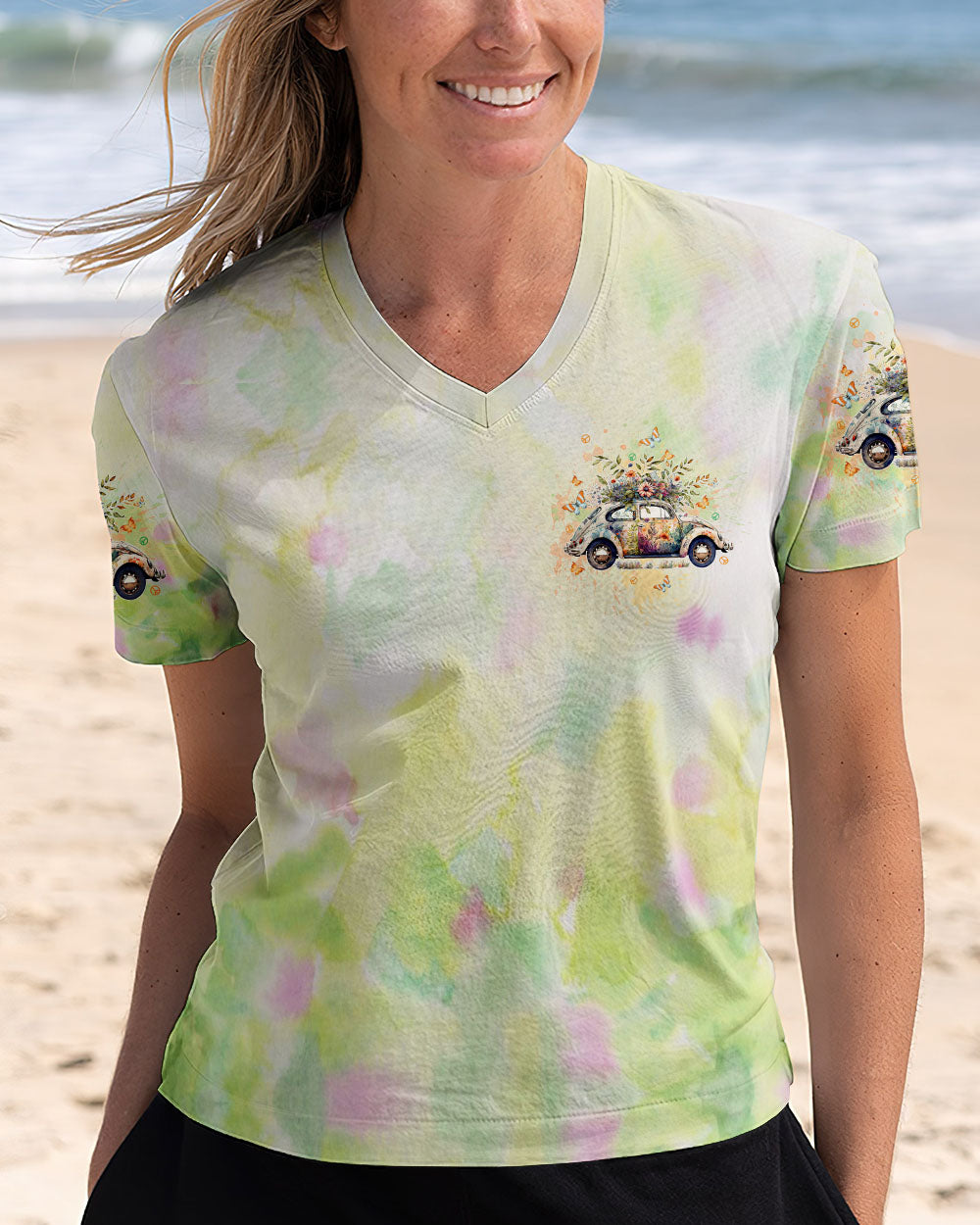 RUNNING AGAINST THE WIND CAR ALL OVER PRINT  - TLTW0803252