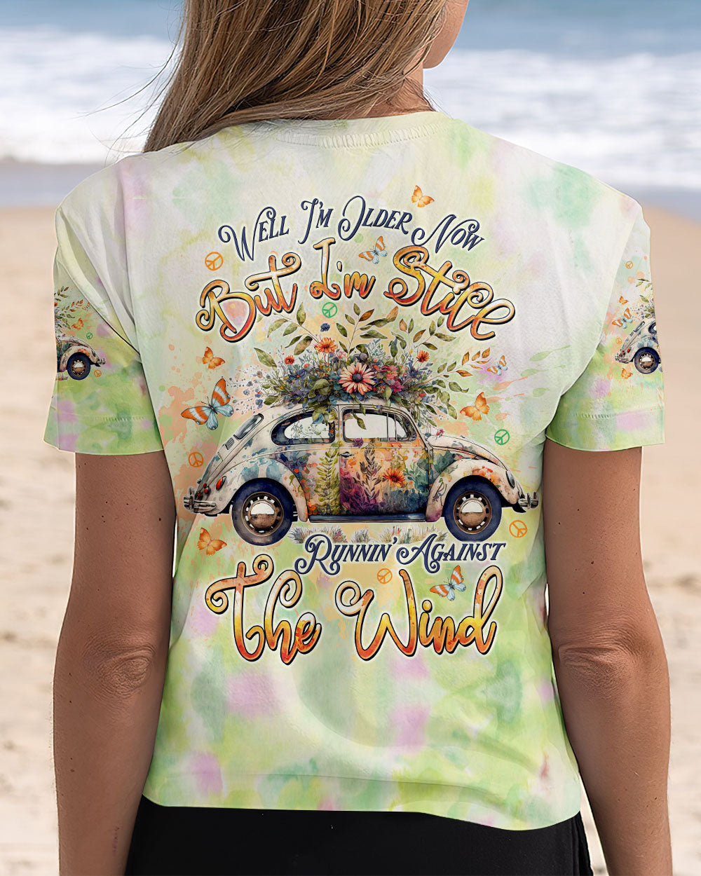 RUNNING AGAINST THE WIND CAR ALL OVER PRINT  - TLTW0803252