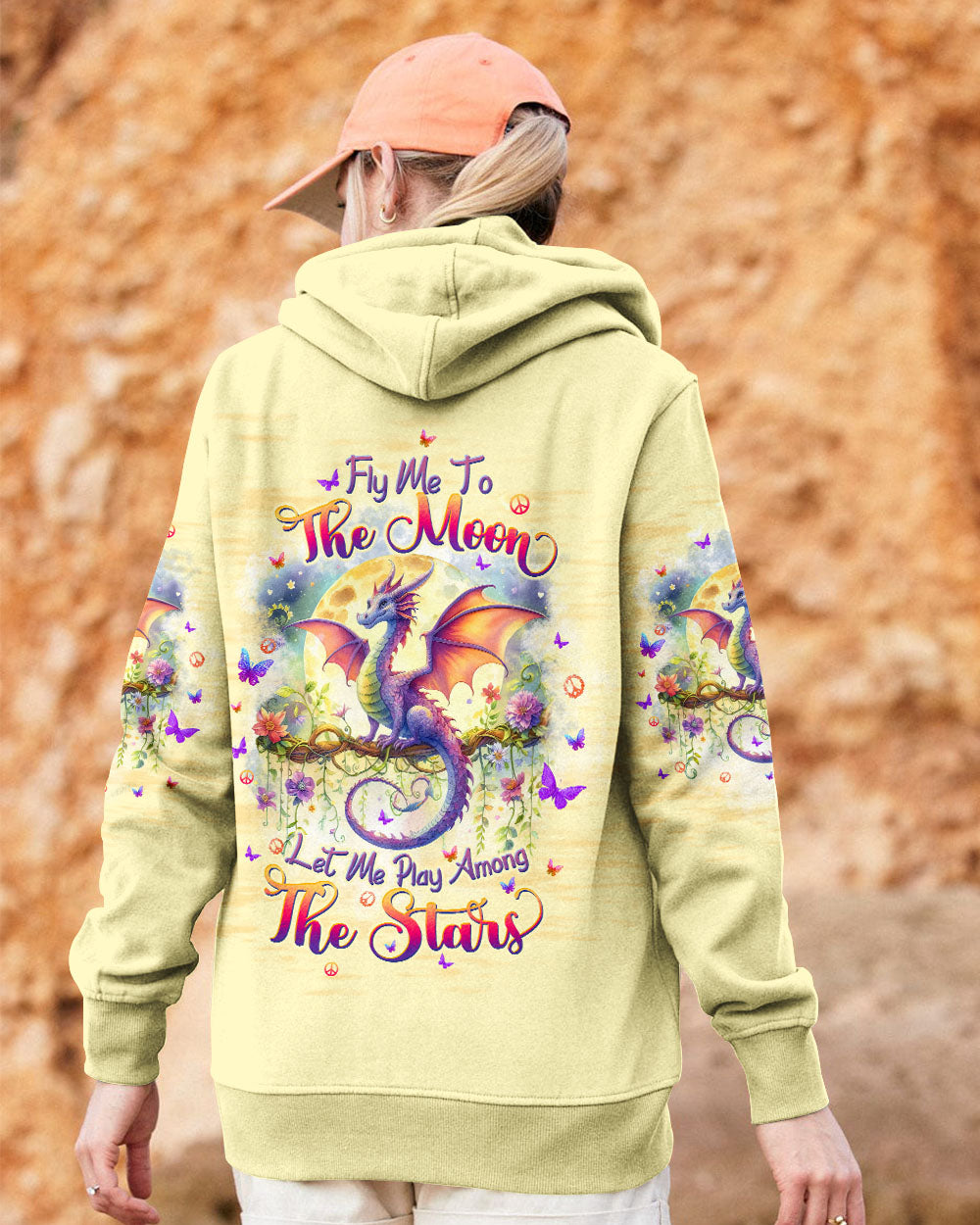 FLY ME TO THE MOON DRAGON ALL OVER PRINT - TLTW0805242