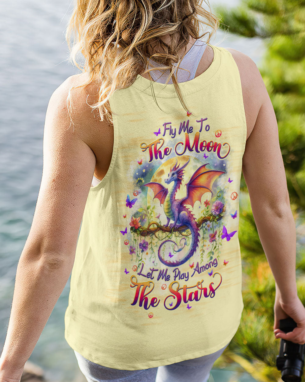 FLY ME TO THE MOON DRAGON ALL OVER PRINT - TLTW0805242
