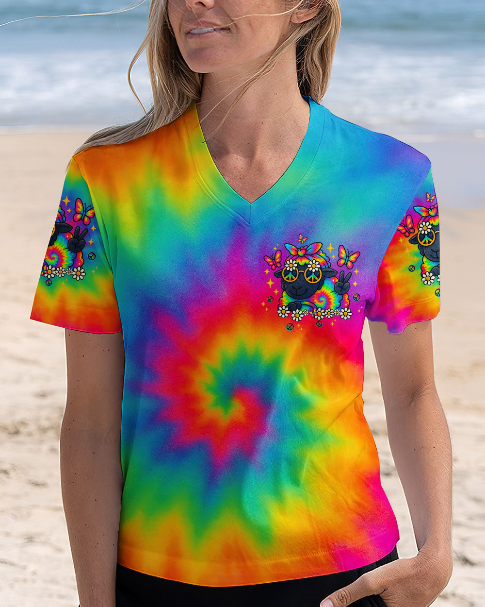 I'M NOT THE BLACK SHEEP TIE DYE ALL OVER PRINT  - TLTW0810253