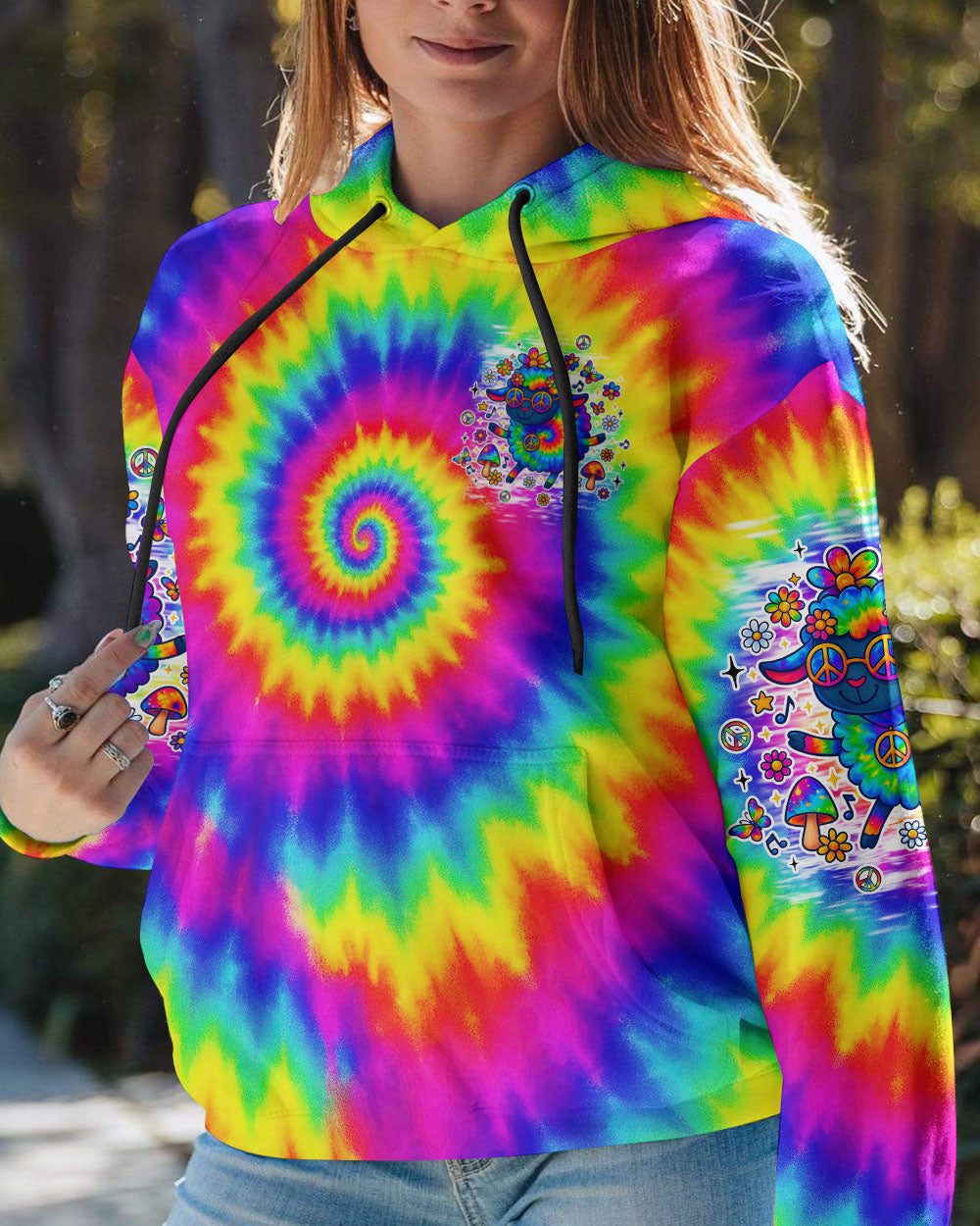 I'M NOT THE BLACK SHEEP TIE DYE ALL OVER PRINT  - TLTW0907251
