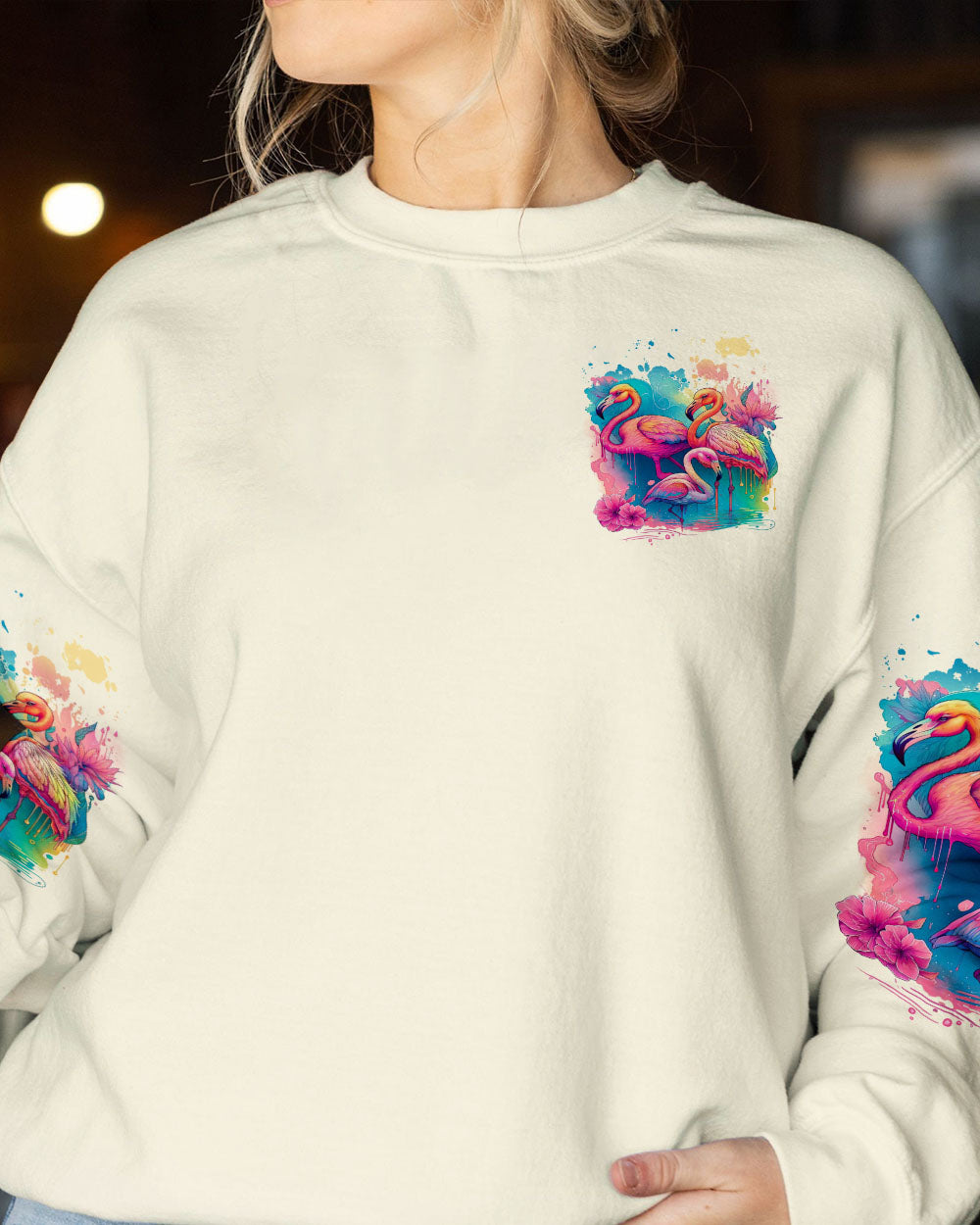 MAKE TODAY FLAMAZING WATERCOLOR ALL OVER PRINT - TLTW1006231