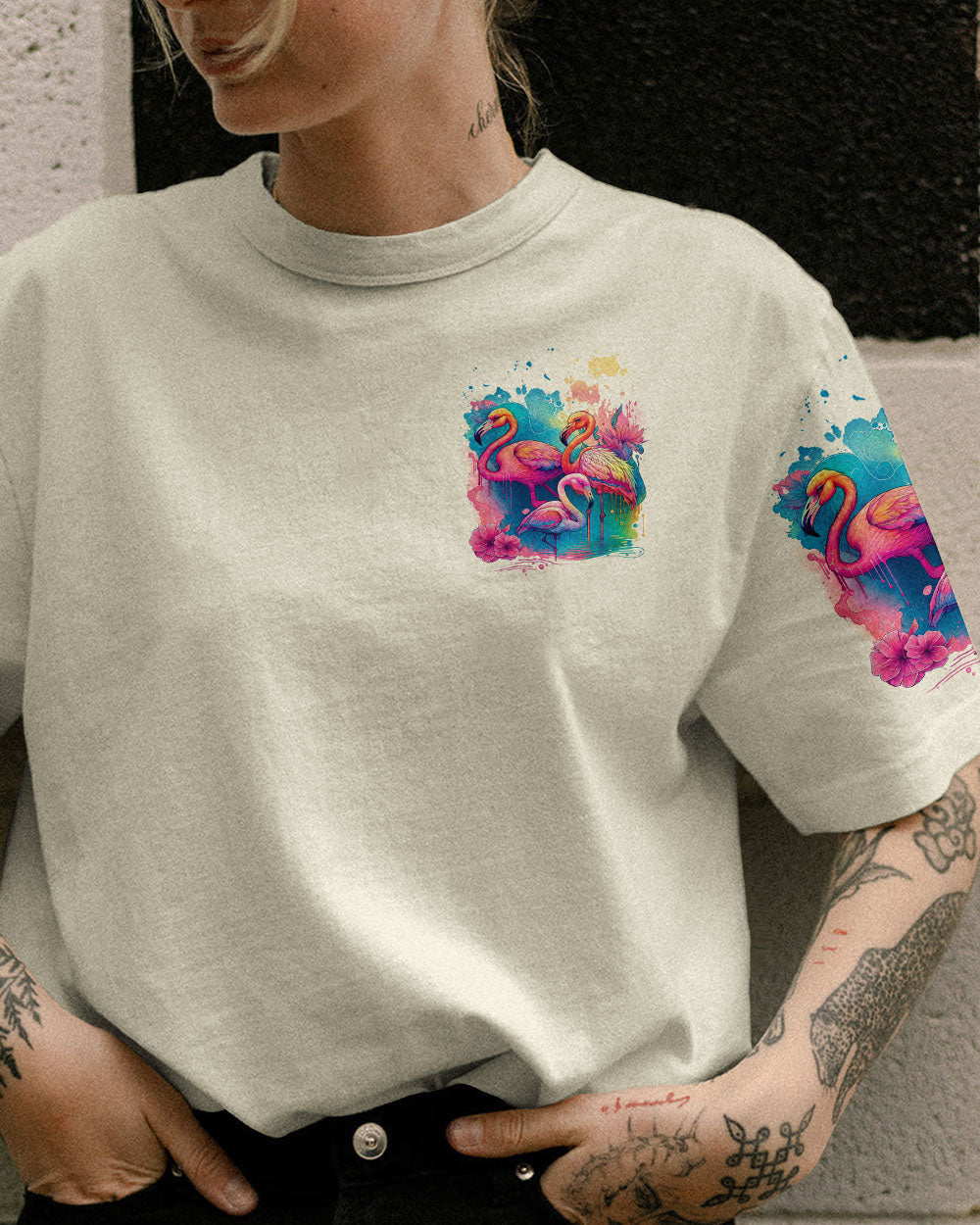 MAKE TODAY FLAMAZING WATERCOLOR ALL OVER PRINT - TLTW1006231